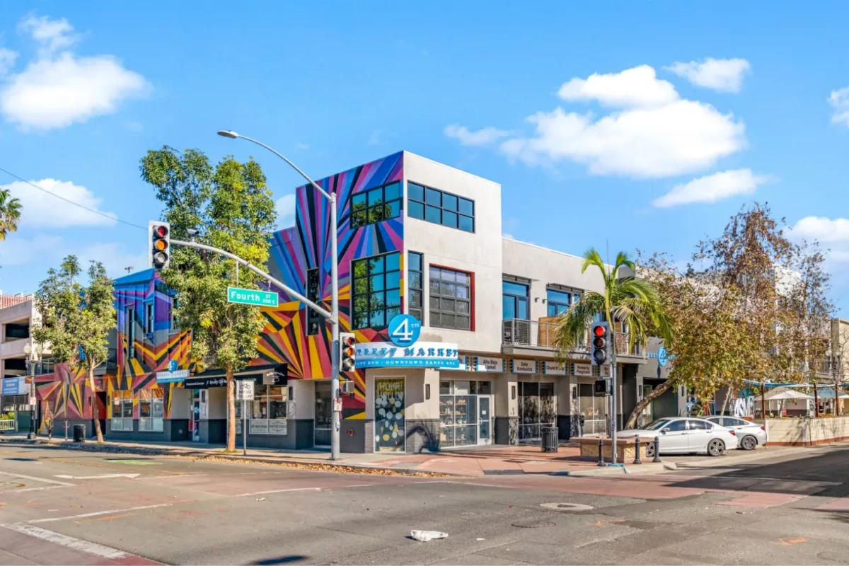 Exterior of the 4th Street Market